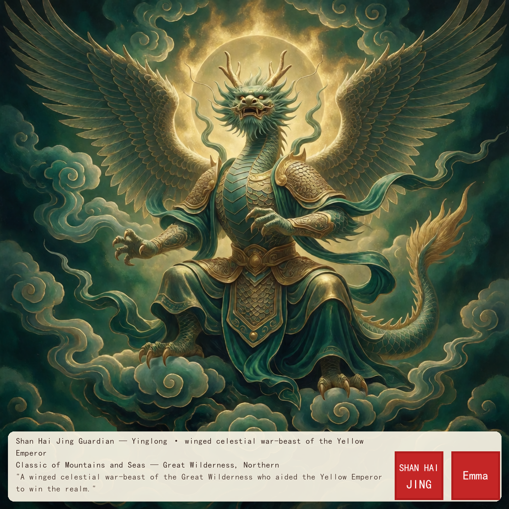 Yinglong, winged celestial war-beast