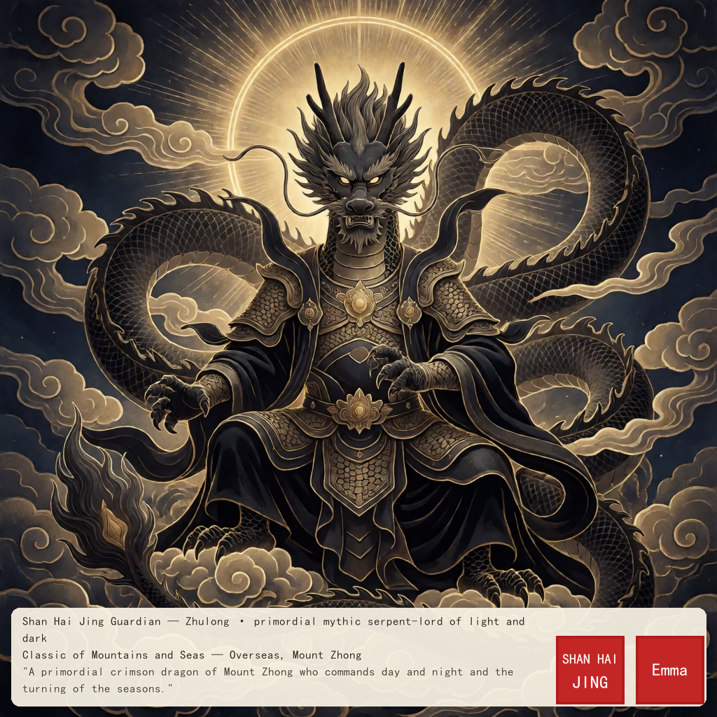 Zhulong, primordial serpent-lord of light and dark